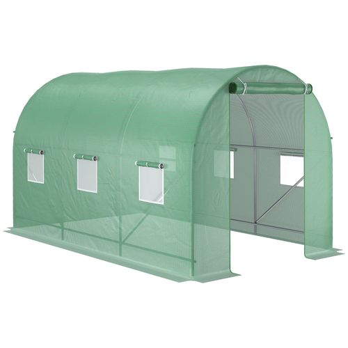 avis outsunny serre tunnel 350x200x200cm