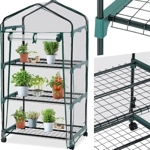 comparatif serre de jardin tectake